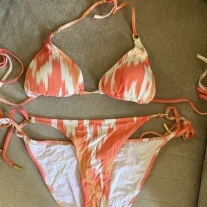 Melissa Odabash Mint Condition Print String Bikini